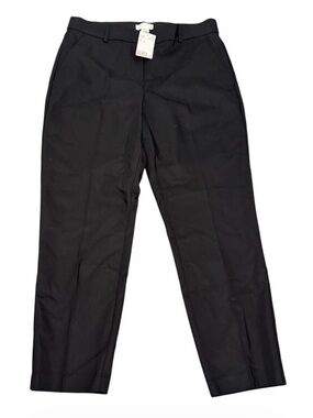 NWT H&M Black Tailored Straight Leg Dress Pants Size 12 Orig $29.99